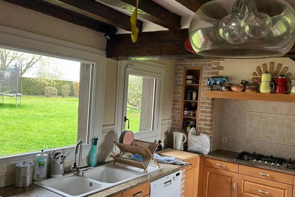 Chaumiere De Charme Cosy Villa Saint-Éloi-de-Fourques Kültér fotó